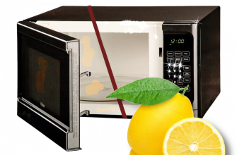 очистить микроволновку лимонной кислотой
