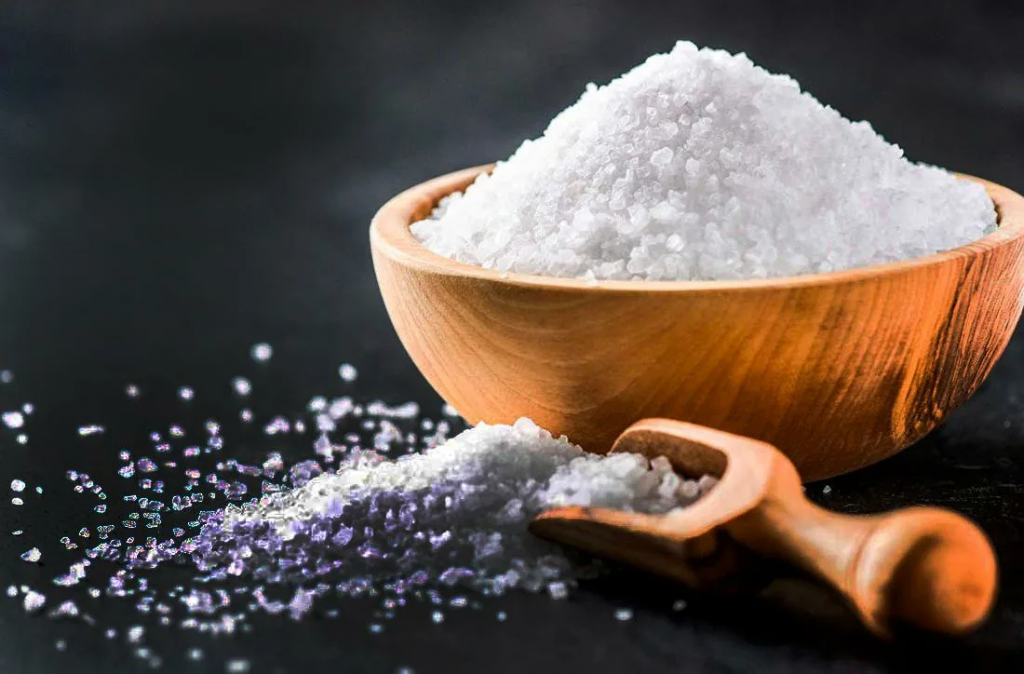 соль — хороший абразив