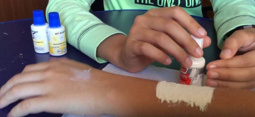 Как отмыть замазку с рук